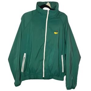 Vintage JMN Apparel Masters Green Golf 90s Augusta National Jacket Size Medium